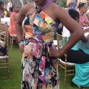 ASOS floral print cut out maxi dress